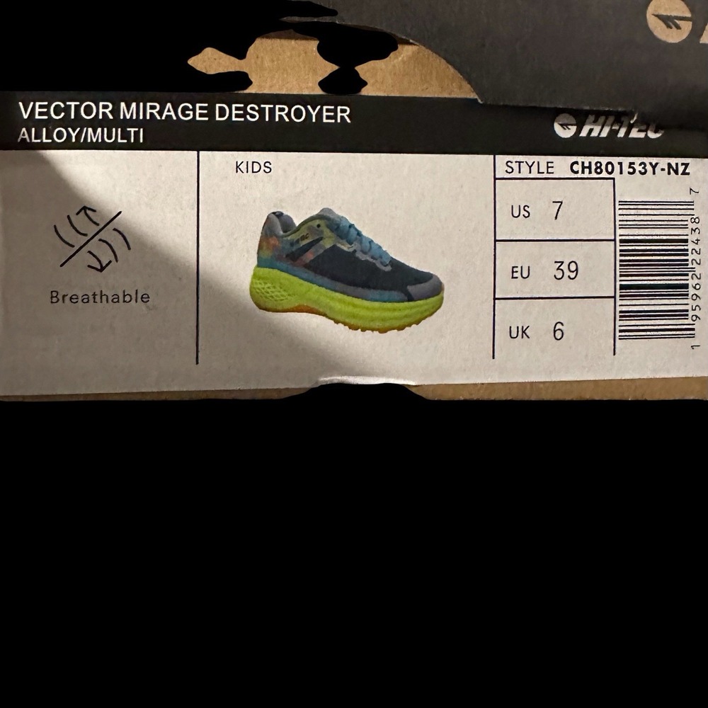 Hi-tec Size 7 Kids Multicolour /alloy Style Ch80153y-nz - Picture 8 of 8